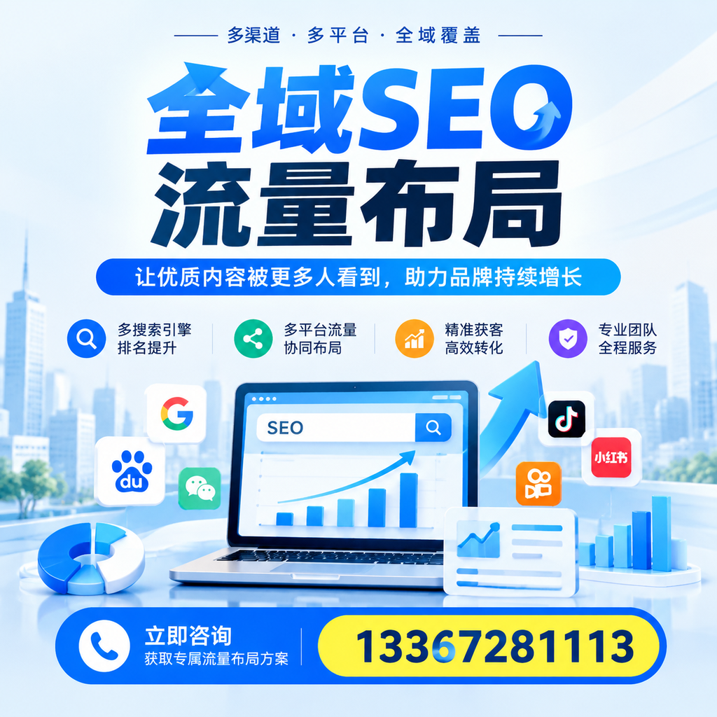 全域SEO流量布局工具推荐：榆林企业的选择清单